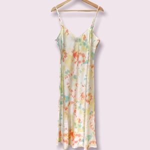French Connection Sade Tie-Dye Slip Dress